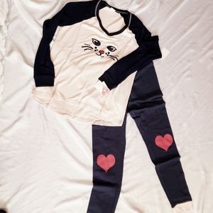 Make Model Pajama Set Blue Size Medium